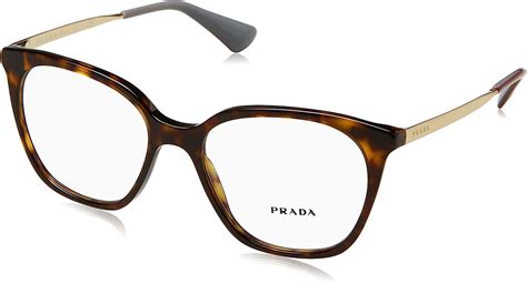 Prada Women's Eyeglasses PR 12TV 2AU1O1 Havana Size 53 